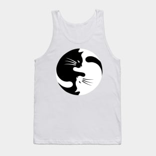 Yin Yan Cat ethernal Tank Top